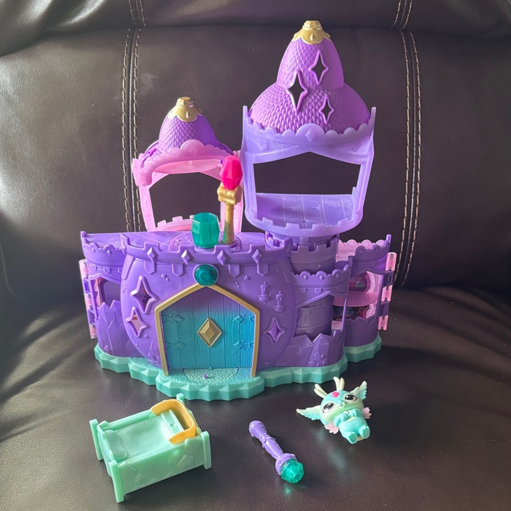 Purple and Pink Castle Playset